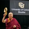 His Holiness the Dalai Lama speaking at CU Boulder in 2016