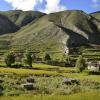 Green, mountainous landscape in Upper Dolpa, Nepal