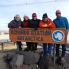 Faculty in Antarctica for research.