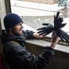 Engineering student prepares for egg drop
