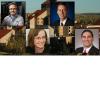 Photo collage of the four finalists selected for the position of dean of the College of Engineering and Applied Science