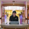 A CU Boulder Campus Dining Services employee