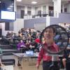 Seen through a magnifying glass, CU Boulder Nobel Laureate and physics professor Eric Cornell teaches a lesson on lenses