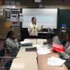 Esmeralda Castillo-Cobian teaching in classroom