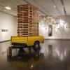 Faculty Exhibition: 2017 features bed of old yellow Datsun pickup