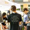 Volunteers during move-in