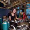 female engineering doctoral student