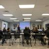 CUPD officers in a training session