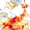 global warming map courtesy of NASA