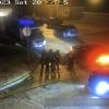 Screenshot of video footage of the fatal beating of Tyre Nichols 