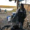 Giovanna Stevens, who grew up harvesting salmon at her family’s fish camp on Alaska’s Yukon River