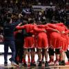 A cameraman films the Ohio State Buckeyes before a 2018 game