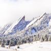 Flatirons in winter