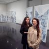 PhD candidate Maya Livio, left, and undergraduate student Valerie Foley