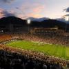 Folsom Field under the lights