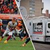 football game and Fox News vehicle
