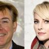 A split image of separate portraits with Thomas Frank pictured left and Meghan McCain pictured right.