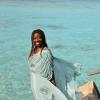 Jessica Rush Leeker standing near ocean