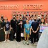 Takacs Quartet with students from the Greater Boulder Youth Orchestras