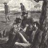 Illustration of African American medic in the Civil War
