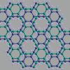 Crystal structure of a layer of graphyne
