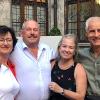 Karin Schuster, Wolfgang Schuster, Sharron Land Gegenheimer and Bernd Kottmann reunited in Munich, Germany in 2019