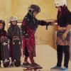 Children in Afghanistan skateboarding thanks to the Skateistan nonprofit