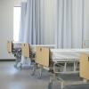 Empty hospital beds