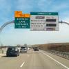 Express lane signs at MM 39.8 Buffalo Highway, Boulder County | CC Photo by Xnatedawgx, April 2016
