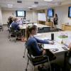 employees participate in a Human Resources training