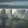 An Antarctic ice shelf