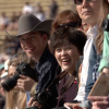 Spectators at the commencement ceremony, 2018.