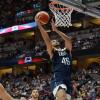 Former CU guard Derrick White is seen playing for Team USA Basketball (Gary A. Vasquez/USA Today Sports)
