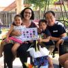 Kristen Sim and her family