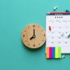 clock and calendar
