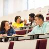 Students in class