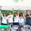 Student volunteers during move-in