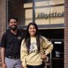 Enihs Medrano with her mentor JD Mangat