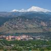 CU Boulder campus and surrounding land