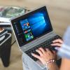 A laptop with Windows 10 visible