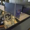 CU and LASP logos in a window