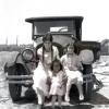The grandmother and two great-aunts of Linda Arroyo-Holmstrom in 1929