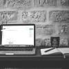 Macbook with Canvas course open
