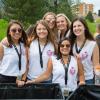 Sorority sisters volunteer during move-in