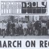 Colorado Daily newspaper clip from 1970 March on Regent