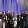 Students and faculty pose with Professor Martha Palmer at the 2023 ACL conference
