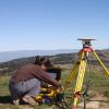 Kathryn Materna working in the field