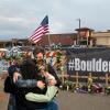 Memorial wall outside the Table Mesa King Soopers