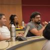 International graduate students in a lecture hall
