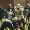 CU quarterback Steve Montez at practice